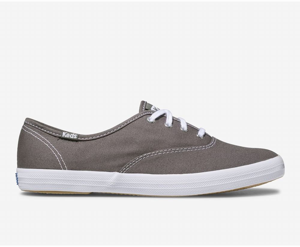 Women's Keds Champion Originals Sneakers Deep Grey 7280931JS - South Africa